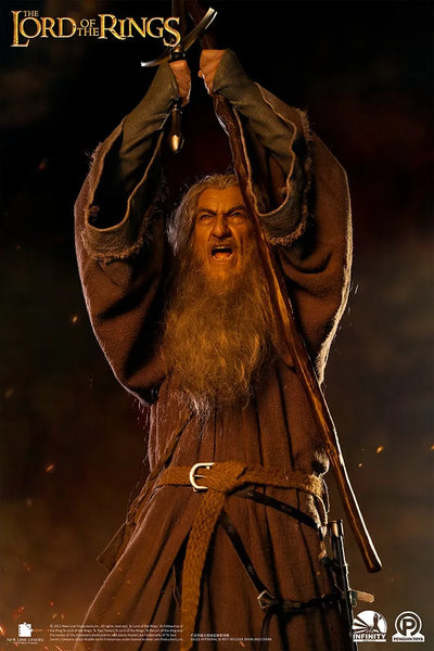 Gandalf the Grey (Ultimate Edition) - LIMITED EDITION: 250 (Ultimate Edition) – Infinity Studio X Penguin Toys – ActionFigure Brasil — com base expositora