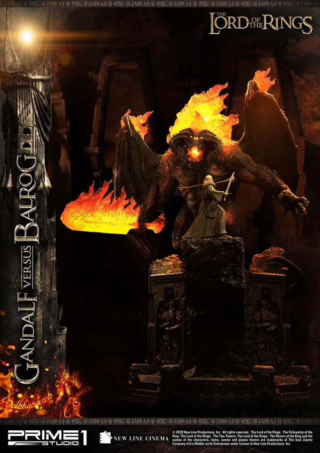 Gandalf Versus Balrog (Regular Version) The Lord of the Rings (Film) – Prime1Studio – ActionFigure Brasil