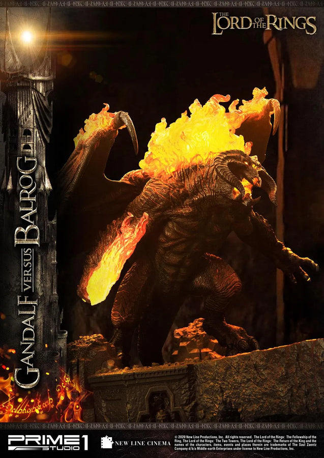 Gandalf Versus Balrog (Regular Version) The Lord of the Rings (Film) – Prime1Studio – ActionFigure Brasil