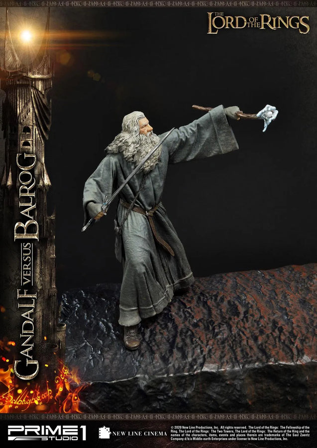 Gandalf Versus Balrog (Regular Version) The Lord of the Rings (Film) – Prime1Studio – ActionFigure Brasil