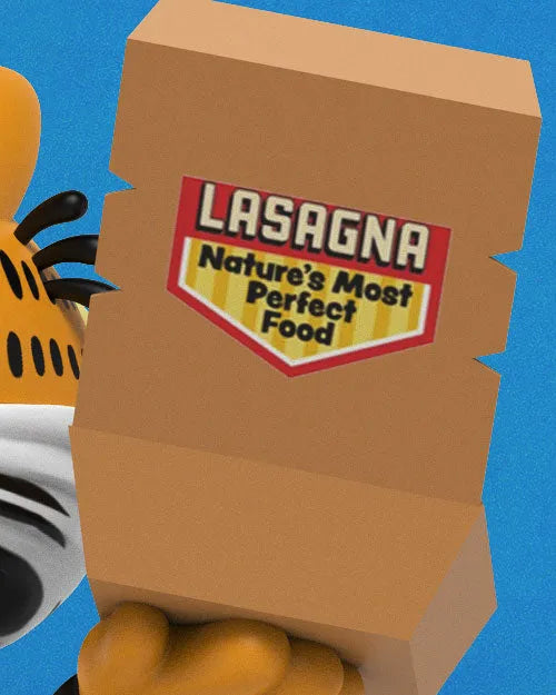 Garfield / Lasagna Bomber by Ndikol 7 Inch Vinyl Art Statueㅤ – Mighty Jaxx – ActionFigureBrasil