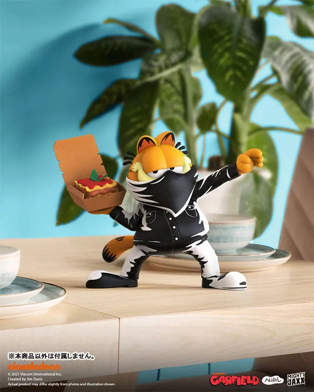 Garfield / Lasagna Bomber by Ndikol 7 Inch Vinyl Art Statueㅤ – Mighty Jaxx – ActionFigureBrasil