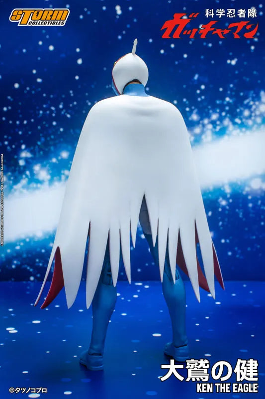 Gatchaman Action Figure G-1 Ken the Eagleㅤ – Storm Collectibles – ActionFigureBrasil