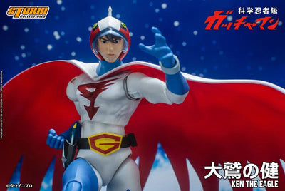 Gatchaman Action Figure G-1 Ken the Eagleㅤ – Storm Collectibles – ActionFigureBrasil — acessórios