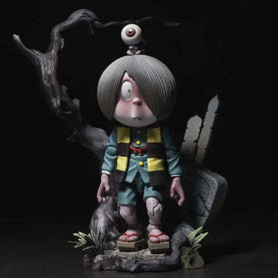 Gegege no Kitaro - Kitaro - Revoltech - Revoltech Takeya - 006 (Kaiyodo)ㅤ – Kaiyodo – ActionFigureBrasil — ângulo diferente