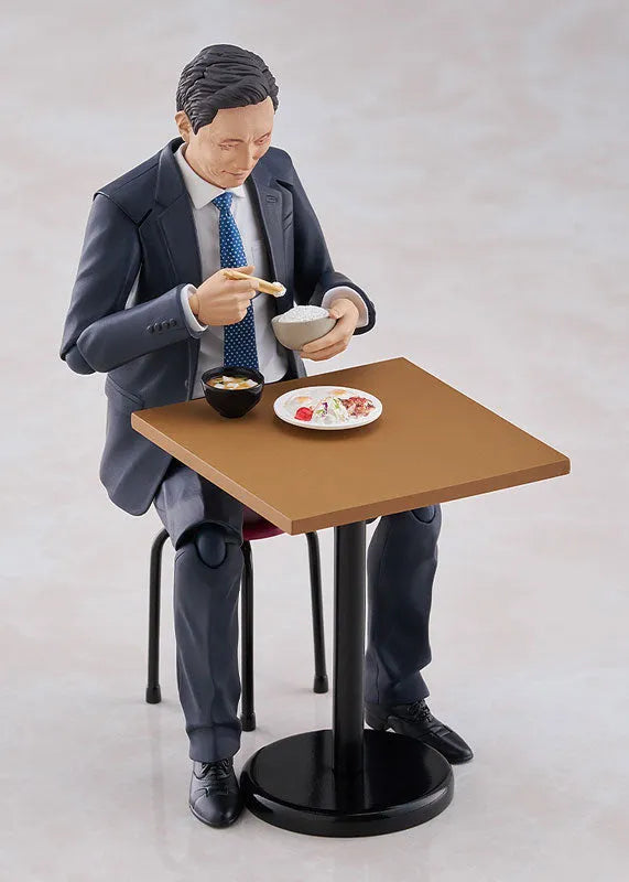 Gekieiga Kodoku no Gourmet - Inogashira Gorou - Figma (#675a) - Yutaka Matsushige ver., Renewal Edition, Nostalgic Teishoku Restaurant Set (Max Factory)ㅤ – Max Factory – ActionFigureBrasil