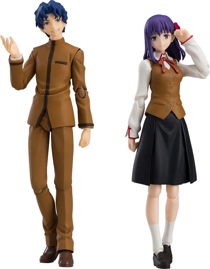 Gekijouban Fate/stay Night Heaven's Feel - Matou Shinji & Matou Sakura - Figma #445 (Max Factory)ㅤ – Max Factory – ActionFigureBrasil