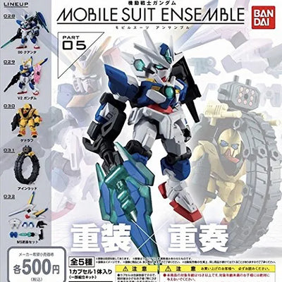 Gekijouban Kidou Senshi Gundam 00: A Wakening of the Trailblaze - Kidou Senshi Gundam Mobile Suit Ensemble 5 (Bandai) Gashapon 5pcs Setㅤ – Bandai – ActionFigureBrasil