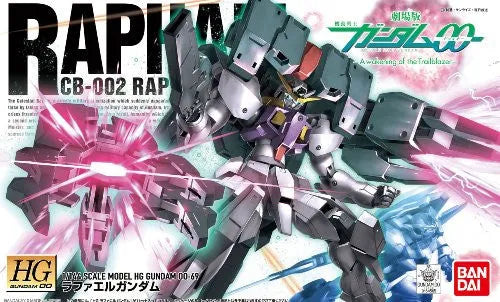 Gekijouban Kidou Senshi Gundam 00: A Wakening of the Trailblazer - CB-002 Raphael Gundam - HG00 #69 - 1/144 (Bandai)ㅤ – Bandai – ActionFigureBrasil