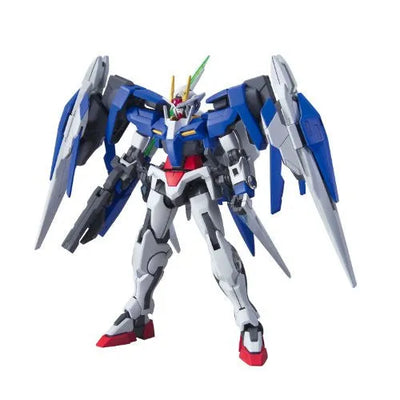 Gekijouban Kidou Senshi Gundam 00: A Wakening of the Trailblazer - GN-0000RE + GNR-010 00 Raiser GN Condenser Type - HG00 #70 - 1/144 (Bandai)ㅤ – Bandai – ActionFigureBrasil — embalagem