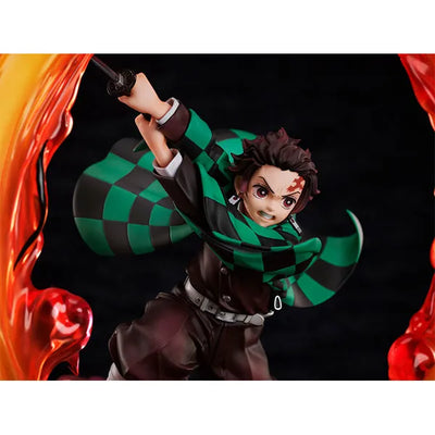 Gekijouban Kimetsu no Yaiba: Mugen Ressha-hen - Kamado Tanjirou - 1/8 - Hinokami Kagura Hekiranoten ver. (Aniplex) [Shop Exclusive]ㅤ – Aniplex – ActionFigureBrasil — acessórios