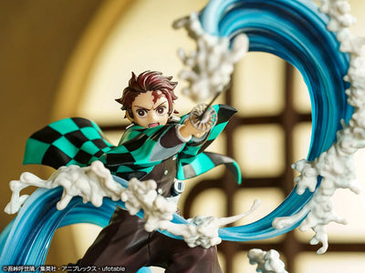 Gekijouban Kimetsu no Yaiba: Mugen Ressha-hen - Kamado Tanjirou - Ichiban Kuji Kimetsu no Yaiba ~Reimeini Yaiba wo Mote~ A Prize (Bandai Spirits)ㅤ – Bandai Spirits – ActionFigureBrasil — detalhe do produto