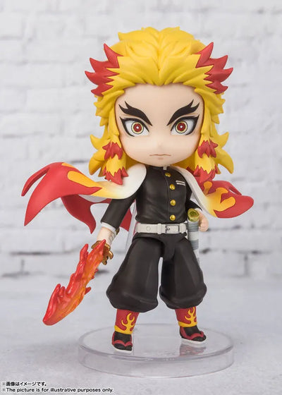 Gekijouban Kimetsu no Yaiba: Mugen Ressha-hen - Rengoku Kyoujurou - Figuarts mini - Flame Breathing (Bandai Spirits)ㅤ – Bandai Spirits – ActionFigureBrasil