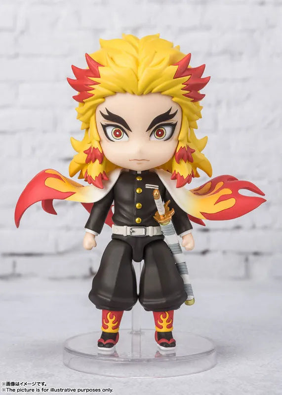 Gekijouban Kimetsu no Yaiba: Mugen Ressha-hen - Rengoku Kyoujurou - Figuarts mini - Flame Breathing (Bandai Spirits)ㅤ – Bandai Spirits – ActionFigureBrasil