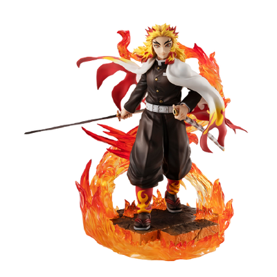 Gekijouban Kimetsu no Yaiba: Mugen Ressha-hen - Rengoku Kyoujurou - G.E.M. (MegaHouse) [Shop Exclusive]ㅤ – MegaHouse – ActionFigureBrasil