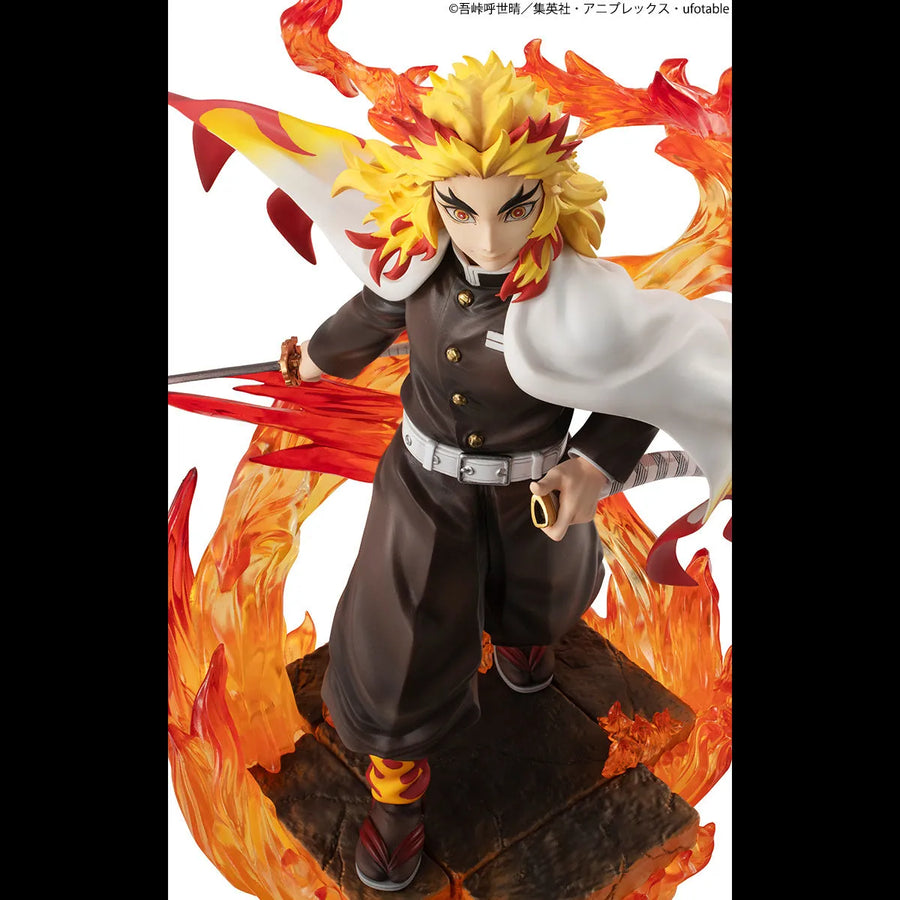 Gekijouban Kimetsu no Yaiba: Mugen Ressha-hen - Rengoku Kyoujurou - G.E.M. (MegaHouse) [Shop Exclusive]ㅤ – MegaHouse – ActionFigureBrasil