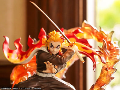 Gekijouban Kimetsu no Yaiba: Mugen Ressha-hen - Rengoku Kyoujurou - Ichiban Kuji Kimetsu no Yaiba ~Reimeini Yaiba wo Mote~ B Prize (Bandai Spirits)ㅤ – Bandai Spirits – ActionFigureBrasil — detalhe do produto