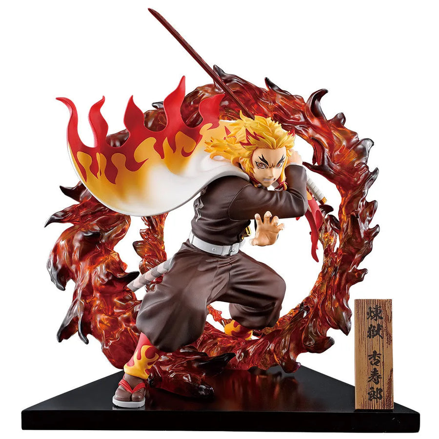 Gekijouban Kimetsu no Yaiba: Mugen Ressha-hen - Rengoku Kyoujurou - Ichiban Kuji Kimetsu no Yaiba ~Reimeini Yaiba wo Mote~ B Prize (Bandai Spirits)ㅤ – Bandai Spirits – ActionFigureBrasil