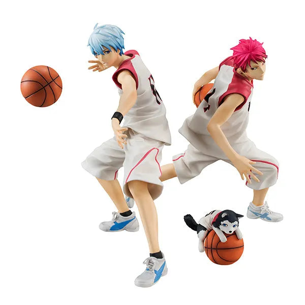 Gekijouban Kuroko no Basket Last Game - Akashi Seijuurou - Kuroko Tetsuya - Kuroko no Basket Figure Series - Setㅤ – MegaHouse – ActionFigureBrasil