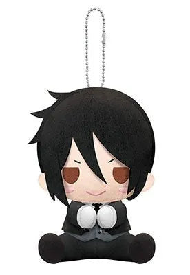 Gekijouban Kuroshitsuji ~Book of the Atlantic~ - Sebastian Michaelis - es Series nino - PitaNui - Plush Mascotㅤ – Kotobukiya – ActionFigureBrasil