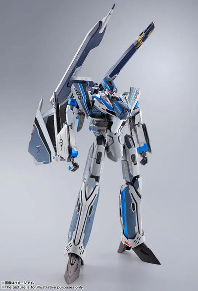 Gekijouban Macross Delta Zettai LIVE!!!!!! - VF-31AX Kairos Plus - DX Chogokin - Hayate Immelmann Use (Bandai Spirits)ㅤ – Bandai Spirits – ActionFigureBrasil