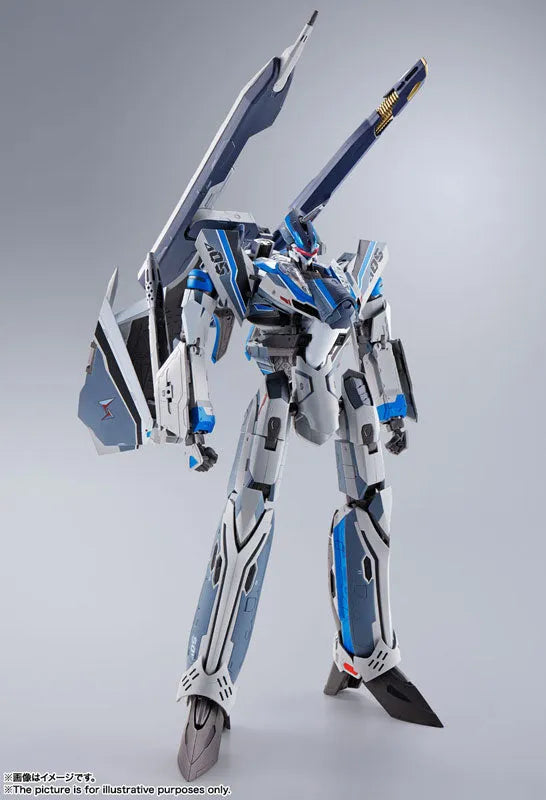 Gekijouban Macross Delta Zettai LIVE!!!!!! - VF-31AX Kairos Plus - DX Chogokin - Hayate Immelmann Use (Bandai Spirits)ㅤ – Bandai Spirits – ActionFigureBrasil
