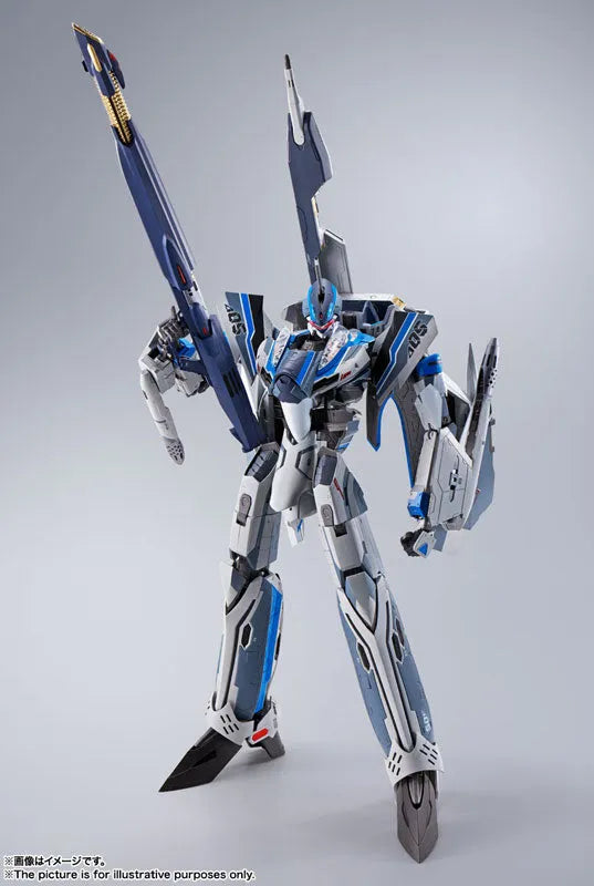 Gekijouban Macross Delta Zettai LIVE!!!!!! - VF-31AX Kairos Plus - DX Chogokin - Hayate Immelmann Use (Bandai Spirits)ㅤ – Bandai Spirits – ActionFigureBrasil