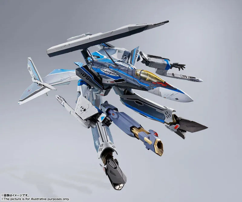Gekijouban Macross Delta Zettai LIVE!!!!!! - VF-31AX Kairos Plus - DX Chogokin - Hayate Immelmann Use (Bandai Spirits)ㅤ – Bandai Spirits – ActionFigureBrasil
