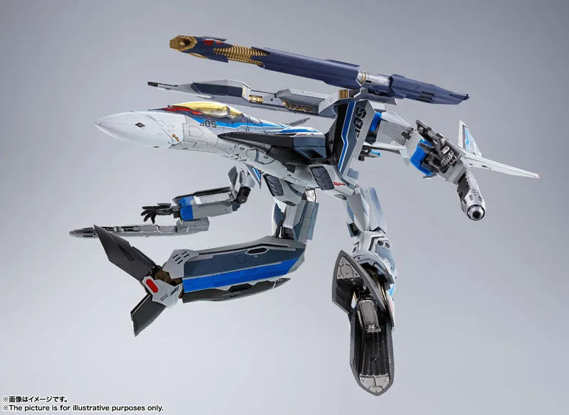 Gekijouban Macross Delta Zettai LIVE!!!!!! - VF-31AX Kairos Plus - DX Chogokin - Hayate Immelmann Use (Bandai Spirits)ㅤ – Bandai Spirits – ActionFigureBrasil