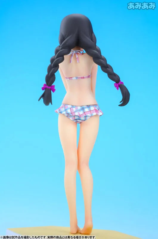Gekijouban Mahou Shoujo Madoka★Magica - Akemi Homura - Beach Queens - 1/10 - Swimsuit ver., Ver.2 (Wave)ㅤ – Wave – ActionFigureBrasil
