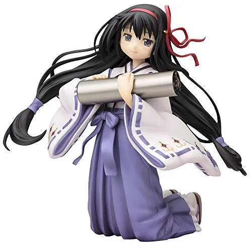 Gekijouban Mahou Shoujo Madoka★Magica: Hangyaku no Monogatari - Akemi Homura - 1/8 - Miko ver (Kotobukiya)ㅤ – Kotobukiya – ActionFigureBrasil