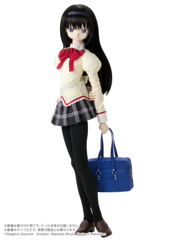 Gekijouban Mahou Shoujo Madoka★Magica: Hangyaku no Monogatari - Akemi Homura - Doll Clothes - Hybrid Active Character Costume Series 007 - Mitakihara Chuugakkou Joshi Seifuku Set - 1/3 (Azone)ㅤ – Azone International – ActionFigureBrasil