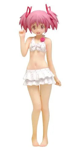 Gekijouban Mahou Shoujo Madoka★Magica - Kaname Madoka - Beach Queens - 1/10 - Swimsuit ver., Ver.2 (Wave)ㅤ – Wave – ActionFigureBrasil