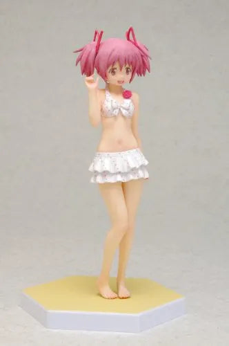 Gekijouban Mahou Shoujo Madoka★Magica - Kaname Madoka - Beach Queens - 1/10 - Swimsuit ver., Ver.2 (Wave)ㅤ – Wave – ActionFigureBrasil