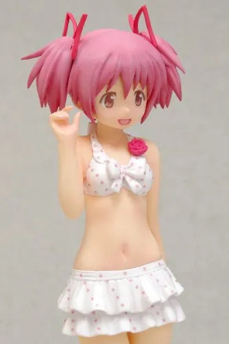 Gekijouban Mahou Shoujo Madoka★Magica - Kaname Madoka - Beach Queens - 1/10 - Swimsuit ver., Ver.2 (Wave)ㅤ – Wave – ActionFigureBrasil