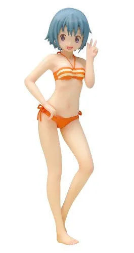 Gekijouban Mahou Shoujo Madoka★Magica - Miki Sayaka - Beach Queens - 1/10 - Swimsuit ver., Ver.2 (Wave)ㅤ – Wave – ActionFigureBrasil