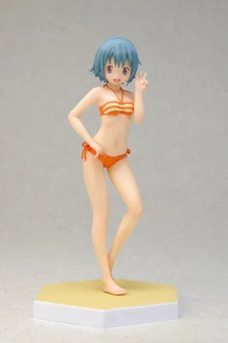 Gekijouban Mahou Shoujo Madoka★Magica - Miki Sayaka - Beach Queens - 1/10 - Swimsuit ver., Ver.2 (Wave)ㅤ – Wave – ActionFigureBrasil