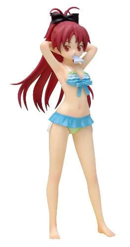 Gekijouban Mahou Shoujo Madoka★Magica - Sakura Kyouko - Beach Queens - 1/10 - Swimsuit ver., Ver.2 (Wave)ㅤ – Wave – ActionFigureBrasil