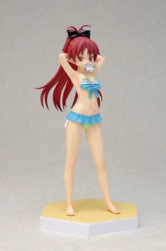 Gekijouban Mahou Shoujo Madoka★Magica - Sakura Kyouko - Beach Queens - 1/10 - Swimsuit ver., Ver.2 (Wave)ㅤ – Wave – ActionFigureBrasil