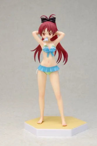 Gekijouban Mahou Shoujo Madoka★Magica - Sakura Kyouko - Beach Queens - 1/10 - Swimsuit ver., Ver.2 (Wave)ㅤ – Wave – ActionFigureBrasil