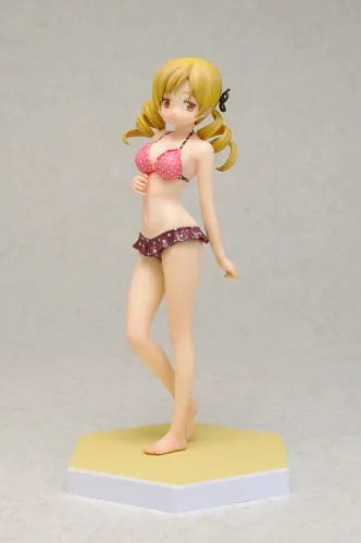 Gekijouban Mahou Shoujo Madoka★Magica - Tomoe Mami - Beach Queens - 1/10 - Swimsuit ver., Ver.2 (Wave)ㅤ – Wave – ActionFigureBrasil