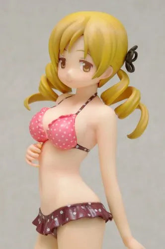Gekijouban Mahou Shoujo Madoka★Magica - Tomoe Mami - Beach Queens - 1/10 - Swimsuit ver., Ver.2 (Wave)ㅤ – Wave – ActionFigureBrasil