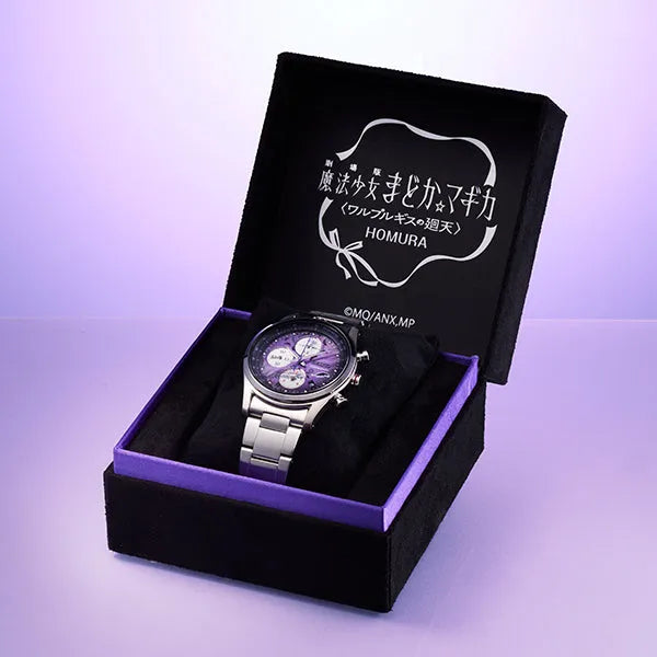 Gekijouban Mahou Shoujo Madoka★Magica - Walpurgisnacht: Rising - Homura Model Wristwatch (Seiko) [Shop Exclusive]ㅤ – Seiko – ActionFigureBrasil