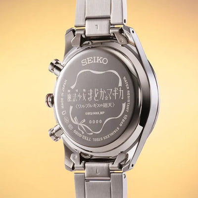 Gekijouban Mahou Shoujo Madoka★Magica - Walpurgisnacht: Rising - Madoka Model Wristwatch (Seiko) [Shop Exclusive]ㅤ – Seiko – ActionFigureBrasil — ambientada