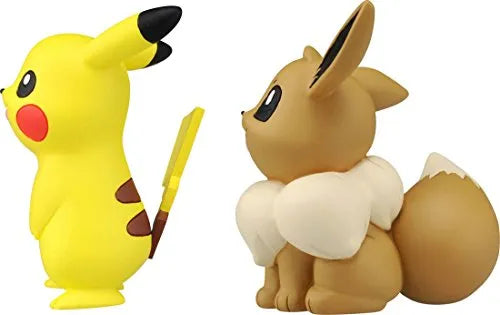 Gekijouban Pocket Monsters Minna no Monogatari - Pikachu - Moncolle Ex ESP_10 - Monster Collection (Takara Tomy)ㅤ – Takara Tomy – ActionFigureBrasil