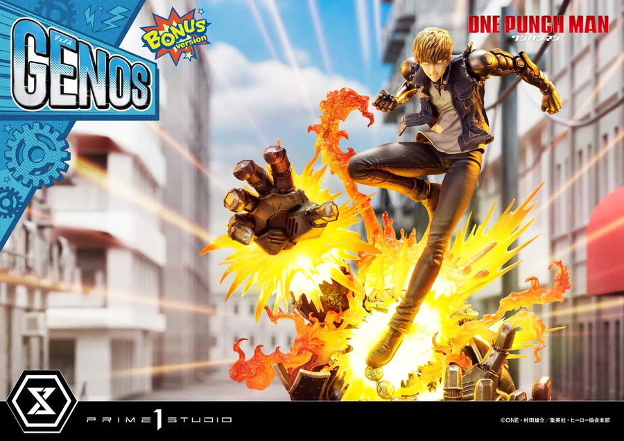 Genos (Bonus Version) One-Punch Man – Prime1Studio – ActionFigure Brasil