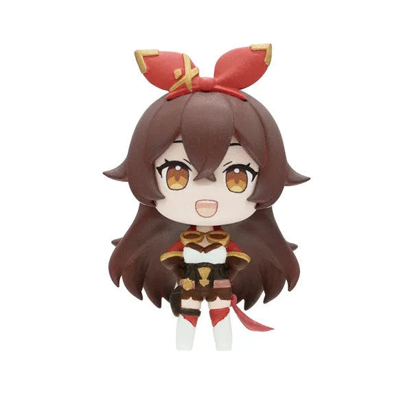 Genshin Impact - Amber - Venti - Diluc Ragnvindr - Paimon - Traveler (Aether) - Traveler (Lumine) - Genshin Capsule Collection Figure vol.1 - Set of 6 Figures (Bushiroad Creative)ㅤ – Bushiroad Creative – ActionFigureBrasil