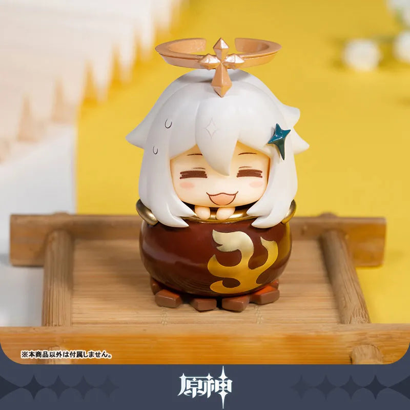 GENSHIN IMPACT: I'M NOT EMERGENCY FOOD! - PAIMON - SET OF 6 MASCOT FIGURES - 2023 Re-release (MiHoYo)ㅤ – miHoYo – ActionFigureBrasil
