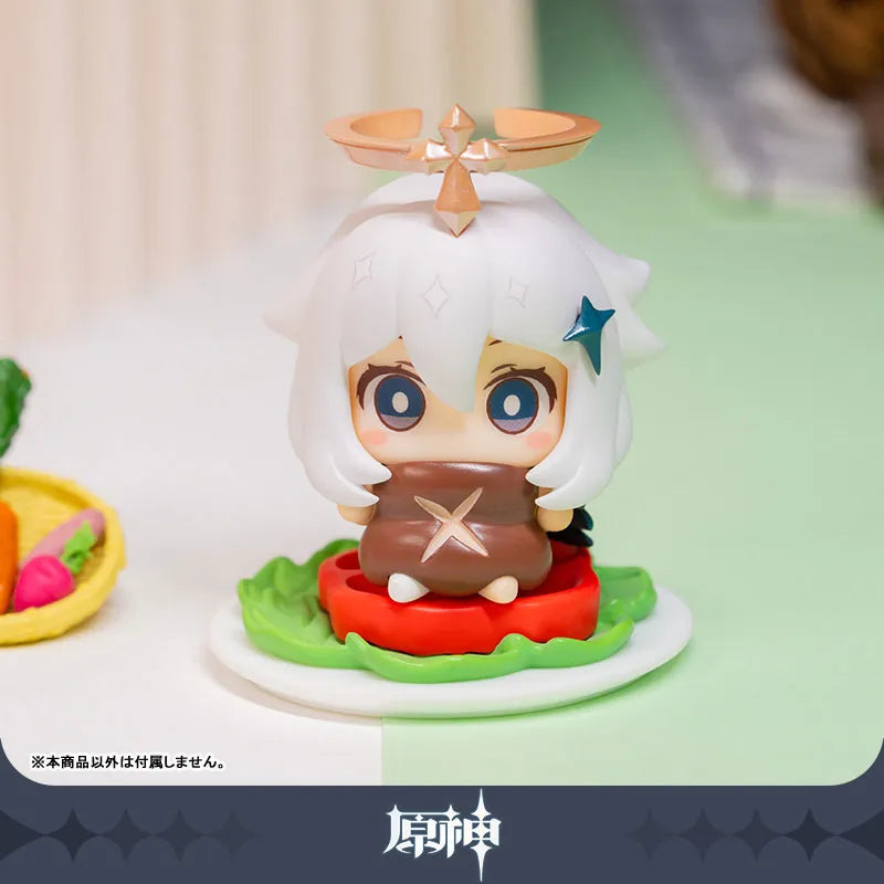 GENSHIN IMPACT: I'M NOT EMERGENCY FOOD! - PAIMON - SET OF 6 MASCOT FIGURES - 2023 Re-release (MiHoYo)ㅤ – miHoYo – ActionFigureBrasil