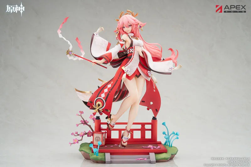 Genshin Impact - Yae Miko - 1/7 - Astute Amusement Ver. (Apex Innovation)ㅤ – Apex Innovation – ActionFigureBrasil
